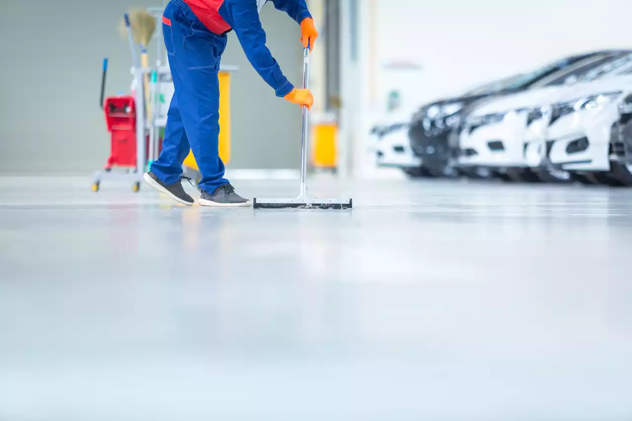 cleaning epoxy flooring sunshine coast
