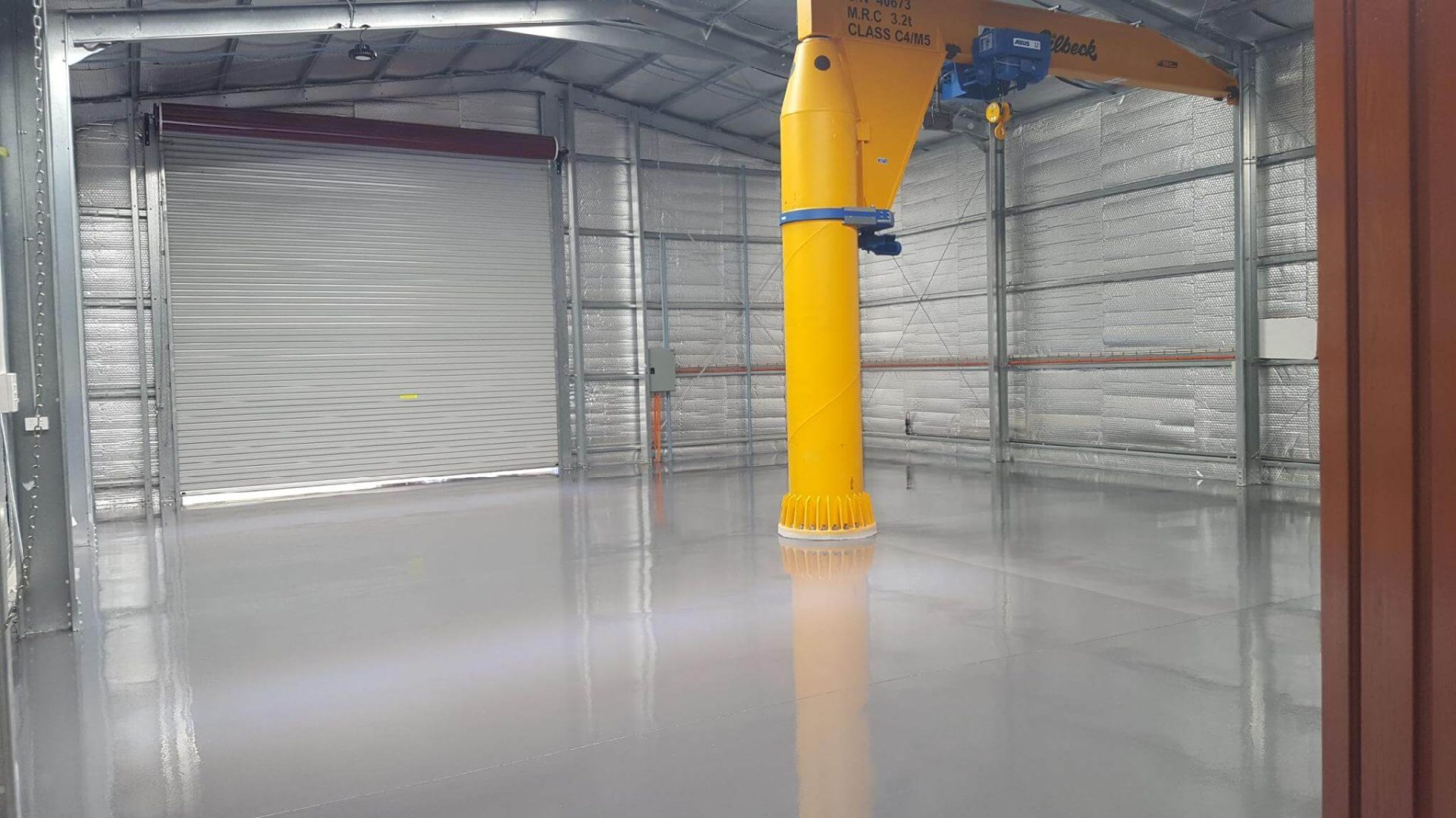 Epoxy resin floor